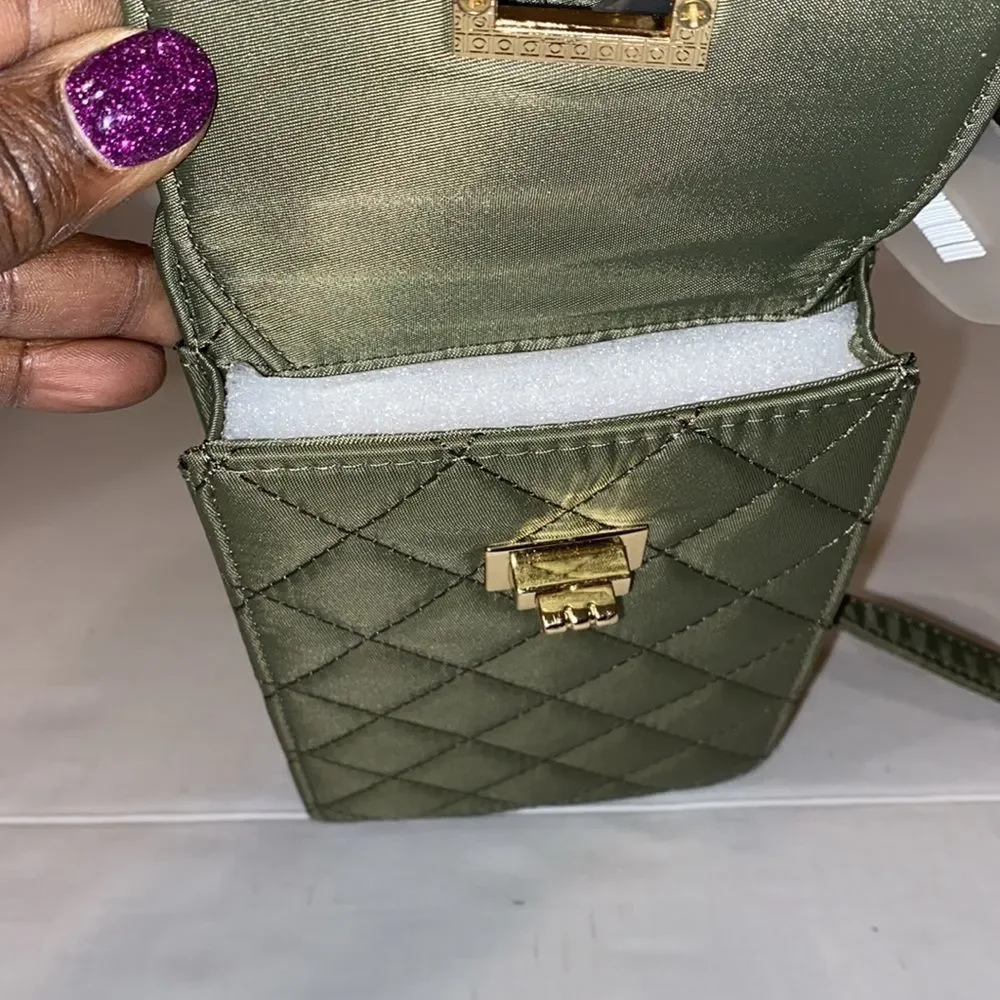 LIKE DREAMS OLIVE GREEN CROSSBODY NWT - Picture 5 of 8